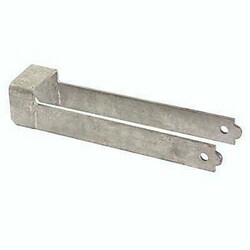 Manutan Throw Over Gate Loop 400mm Galvanised, Quantity: Each