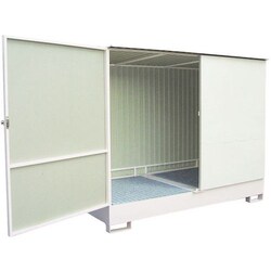 Manutan Box of retention 2000 L, retention capacity: 1050L, overall width: