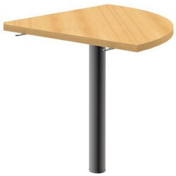 Manutan Bond angle 90 ° Adjust-T, shelf colour: beech, depth: 80 cm, width: