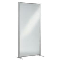 Manutan Partition + KP, model: Polycarbonate, width: 81 cm, height: 160