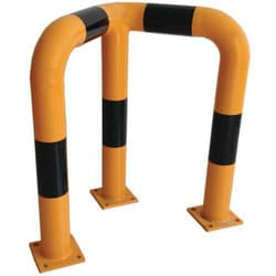 Manutan RollBar protection angle, length overall: 600 mm,overall height: