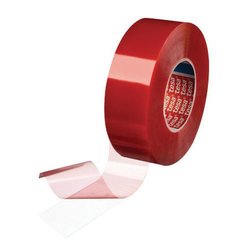 TESA RUBAN DOUBLE FACE TRANSPARENT POLYETHYLENE 50 M x50 mm, Quantity: