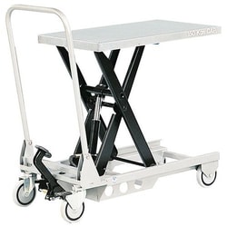 Manutan Mobile lift mini-table, strength: 150 kg, overallwidth: 450 mm,