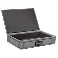 Manutan BAC-Briefcase Rako with lid, capacity: 20 L, overall length: 600