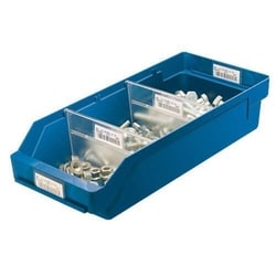 Manutan Component Bin Divider 150mmh x 240mmw - Clear, Quantity: Each