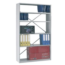 Manutan DUO Starter Bay 2450x1250x300mm Open Back 6 Shelves, Quantity: