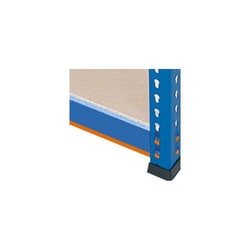 Manutan Rapid 1 Blue Level 4' x 48 c/w Chipboard, Quantity: Each