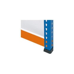Manutan Rapid 1 Orange Level 8' x 36 c/w Melamine, Quantity: Each