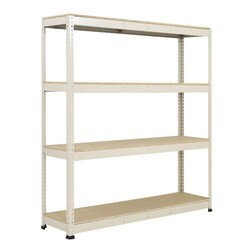 Manutan Rapid 1 2440hx1525wx380mmd Grey 4 Chipboard Shelves, Quantity: