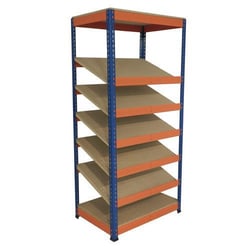 Manutan R1 Kanban with 40 picking bins, Quantity: 1 set