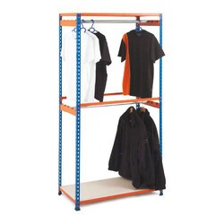 Manutan R2 Garment Bay 6'6(1980mm)h x 4'(1220mm)w x 24(610mm)d B/O, Quantity: