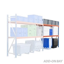 Manutan Rapid Span Add On Bay 2500hx2250wx600mmd 2 Heavy Levels, Quantity: