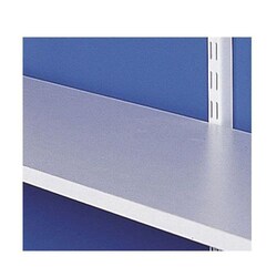 Manutan 15mm White Melamine Board 1000mm x 400mm Edged, Quantity: Each