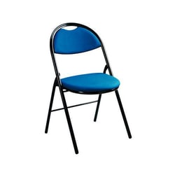 Manutan Folding chair, seat depth: 41 cm, seat material: fabric, frame