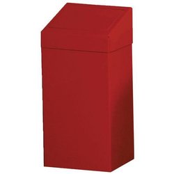 Manutan Metal bin - 100 l - red, Quantity: Each
