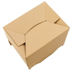Manutan X30 Moving box with Lockable Lid 60 x 40 x 30 cm, Quantity: Paket