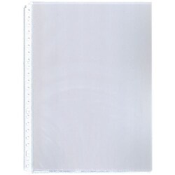 Plastic pocket ring binder A3, Quantity: Each