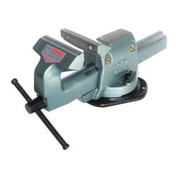 Manutan Parallel bench vise, jaw width: 180 mm, aperture:240 mm, model: