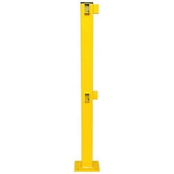 Manutan Yellow Medium Duty Indoor 90 Degree Corner Post, Quantity: Each