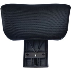 Manutan headrest for chair - Fabric - Black, Quantity: cada uno