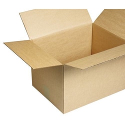 Manutan X25 Cartons Single corrugated cardboard 350 x 220x 200, 25 pcs.,