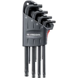 Facom Set of keys male Torx Facom, model: long angled Male, Ref. manufacturer: