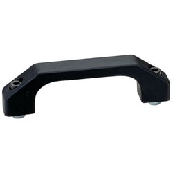 Manutan Handle model polyamide Fabula, inter-axis fixing holes: 100 mm,