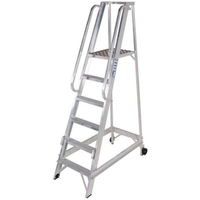 7 Tread Aluminium Platform Step. Platform Height 1700mm, Quantity: Each ...