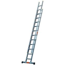 Manutan Professional Extension Ladder with Stabiliser Bar3.0m, Quantity: