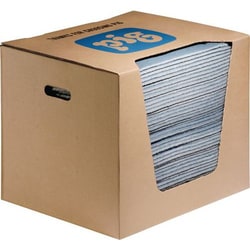 New Pig X50 PIG Blue Universal Absorbent Heavy Mat, Quantity: Pack of 50