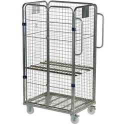 Manutan Four Sided Merchandise Picking Trolley, Quantity: Each
