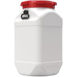 Manutan Square drum with lid - 80 L, Quantity: Each