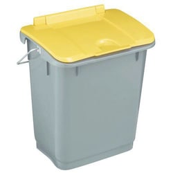Manutan Trash Modulobac, capacity: 35 L, colour: grey, height: 50.5 cm,