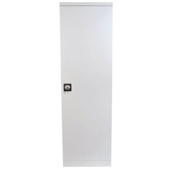 Manutan 4 Shelf Grey General Use Cupboards 1950x590x450mm, Quantity: Each