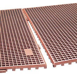 Manutan Anti-slip grating, use carpet: moderate, material: Polyethylene,