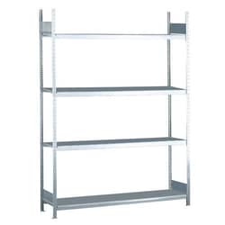 Manutan Basic section 250 x 250 x 40 Broad-bookcase Easy-Fix, Quantity: