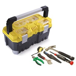 Manutan Tool Box Base 6 basic tools, Quantity: Varje