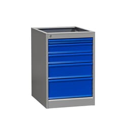 Manutan Freestanding drawer unit incl. top 1 x 50, 1 x 100, 3 x 150, Quantity: