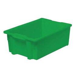 Manutan Transport box Boston 40 l Green, Quantity: Each
