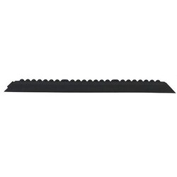 Manutan Edging strip, bevelled + Corner edge Black, Quantity: Varje