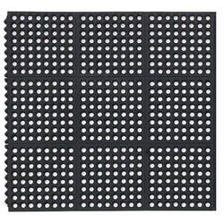 Yoga Tuff mat Black, 91 x 91 cm, Quantity: Each