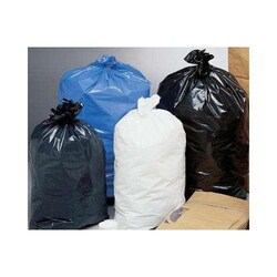 Manutan 1SET Plastic bags 125 l, Transparent 10 rl x 25 pcs. = 250 pcs.,