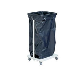 Manutan Sack rack, Rubber wheels 60 l with full base plate, Quantity: Each
