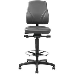 Manutan High ergonomic workshop chair, with footrest, Quantity: cada uno