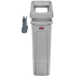 Manutan Slim Jim Recycling Station Bin, Quantity: Each