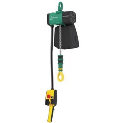 Manutan Pneumatic chain hoist JDN Mini - load capacity 250 kg - lifting