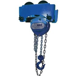 Manutan Combination chain hoist/trolley - 10,000 kg - lifting height 6m,