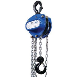 Manutan Manual chain hoist 7500 kg - lifting height 7 m, Quantity: 1 Stück