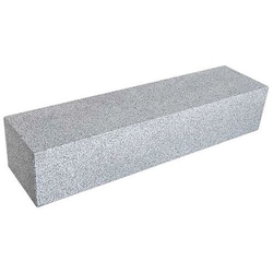 Manutan Concrete Park Bench Kube, Quantity: Each