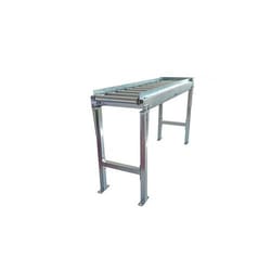 Manutan Set conveyor steel r. 600 x 150 x 1000 feet, guide, stop, Quantity: